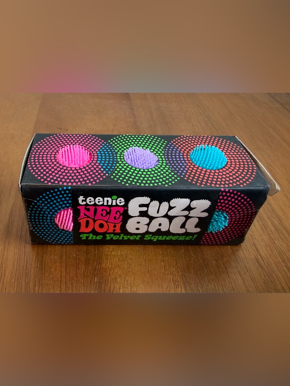 Needoh Teenie Fuzz Ball 3-Pack FuzzBall Nee Doh